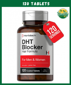 Horbaach DHT Blocker Hair Formula for Men & Women - 120 tablets