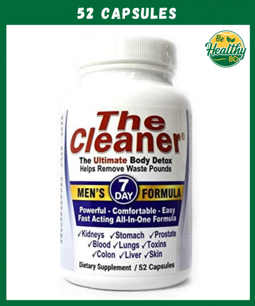 The Cleaner 7 Day Men's Formula Ultimate Body Detox - 52 Capsules