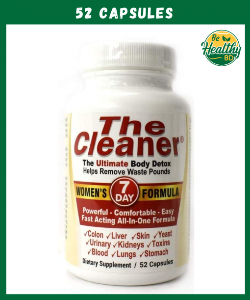 The Cleaner 7 Day Women's Formula Ultimate Body Detox - 52 Capsules