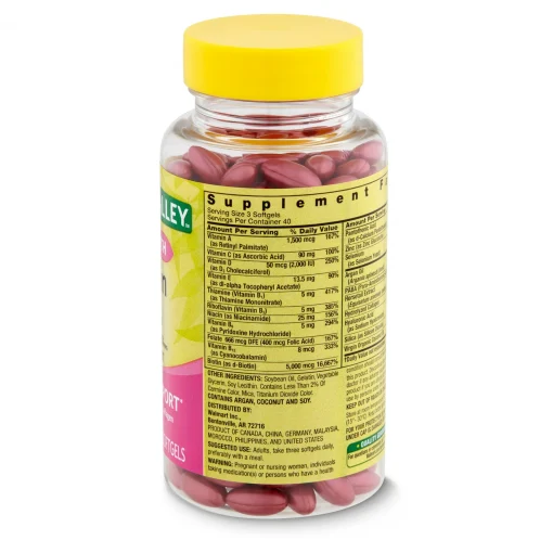 Spring Valley Extra Strength Hair, Skin & Nails (5,000 mcg Biotin) - 120 softgels