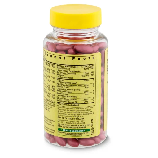 Spring Valley Extra Strength Hair, Skin & Nails (5,000 mcg Biotin) - 120 softgels