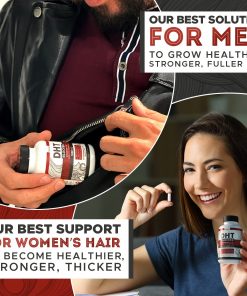 Hairo DHT Blocker Advanced Hair Growth Formula (Biotin 5,000 mcg) - 60 veg capsules