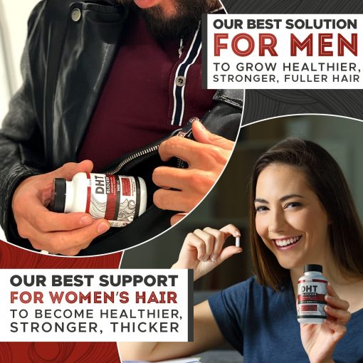Hairo DHT Blocker Advanced Hair Growth Formula (Biotin 5,000 mcg) - 60 veg capsules