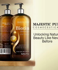 Majestic Pure Biotin Shampoo with DHT-3 Blocker - 473 ml