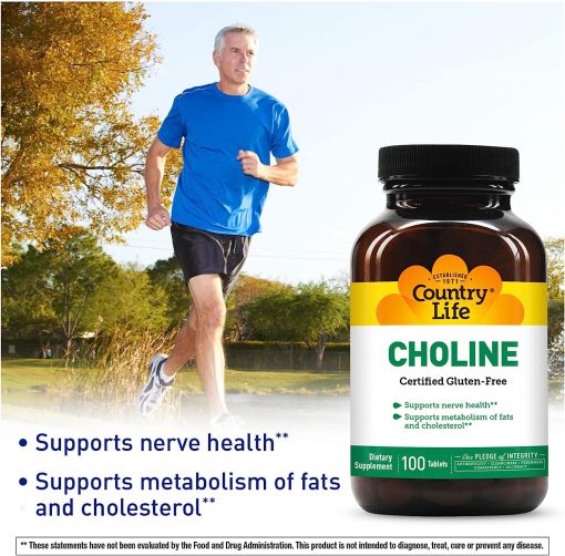Country Life Choline - 100 tablets