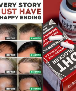 Hairo DHT Blocker Advanced Hair Growth Formula (Biotin 5,000 mcg) - 60 veg capsules