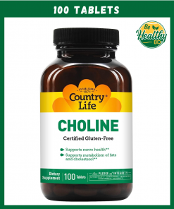 Country Life Choline - 100 tablets