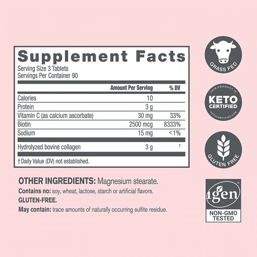 Neocell Super Collagen + Vitamin C & Biotin - 270 tablets