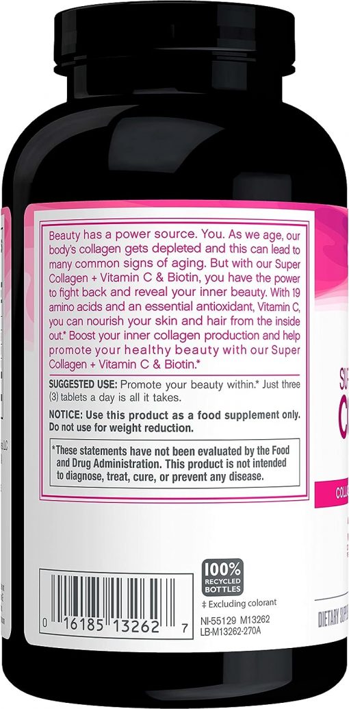Neocell Super Collagen + Vitamin C & Biotin - 270 tablets