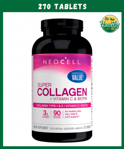 Neocell Super Collagen + Vitamin C & Biotin - 270 tablets