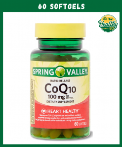 Spring Valley Co Q10 (100 mg) - 60 softgels