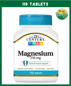 21st Century Magnesium (250 mg) - 110 tablets