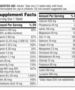 Centrum Silver Multivitamin Adults 50+ (New Look) - 125 tablets