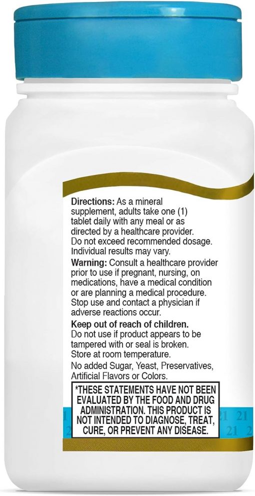 21st Century Magnesium (250 mg) - 110 tablets