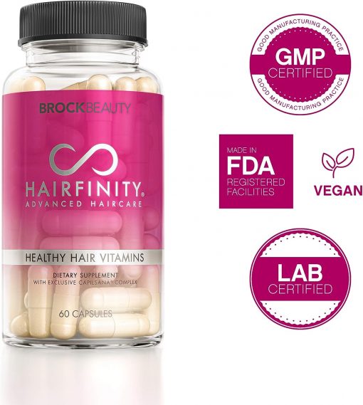 Brock Beauty Hairfinity Healthy Hair Vitamins - 60 capsules