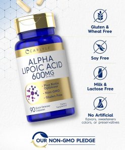 Carlyle Alpha Lipoic Acid (600 mg) - 90 capsules