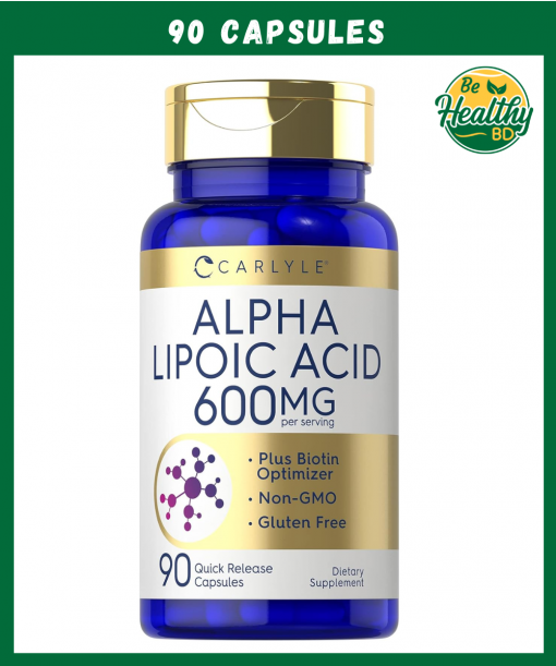 Carlyle Alpha Lipoic Acid (600 mg) - 90 capsules