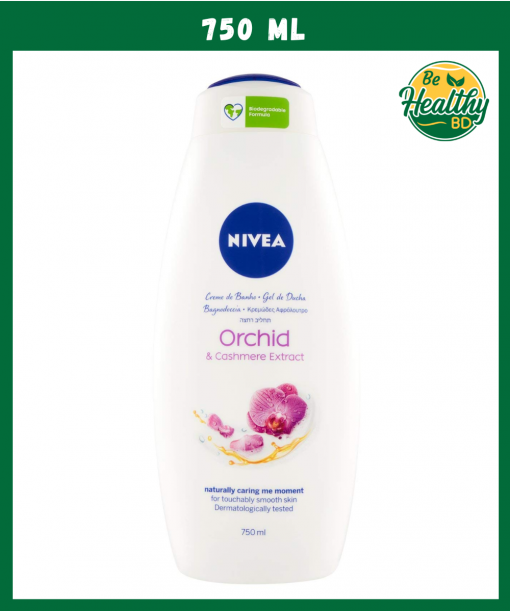 Nivea Orchid & Cashmere Extract Moisturizing Body Wash - 750 ml