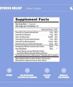 Health By Habit Stress Relief - 60 capsules