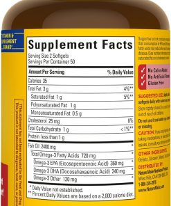 Nature Made Fish Oil (1,200 mg) - 100 softgels