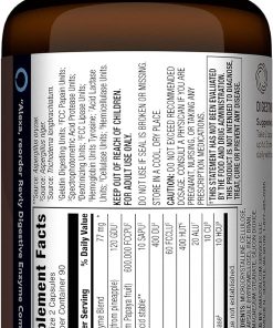 Revly Vegetarian Digestive Enzyme Complex - 180 capsules