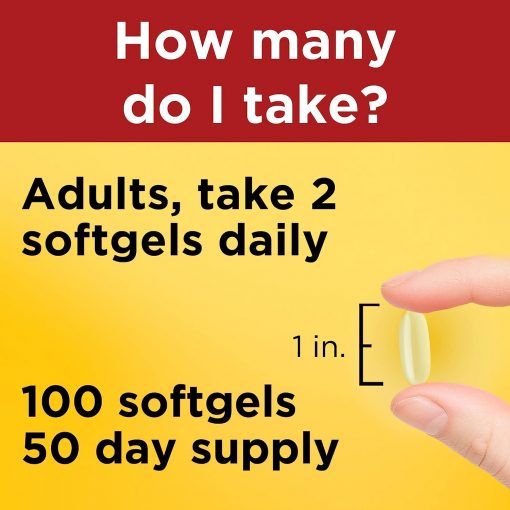 Nature Made Fish Oil (1,200 mg) - 100 softgels