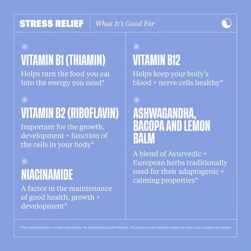 Health By Habit Stress Relief - 60 capsules