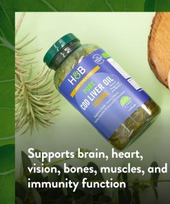 Holland & Barrett Pure Cod Liver Oil (1,000 mg) - 240 capsules