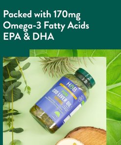 Holland & Barrett Pure Cod Liver Oil (1,000 mg) - 240 capsules