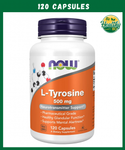 Now L-Tyrosine (500 mg) - 120 capsules
