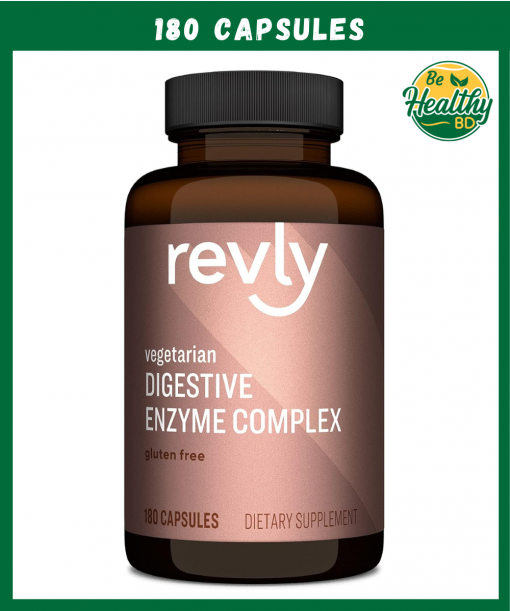 Revly Vegetarian Digestive Enzyme Complex - 180 capsules