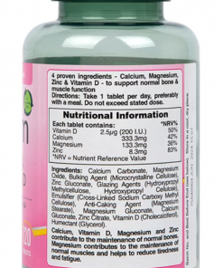 Holland & Barrett Calcium + Magnesium, Zinc & Vitamin D3 - 120 tablets