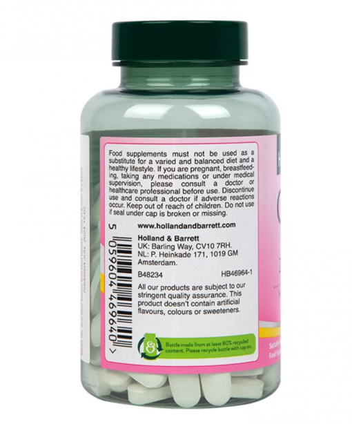 Holland & Barrett Calcium + Magnesium, Zinc & Vitamin D3 - 120 tablets