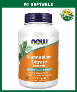 Now Magnesium Citrate - 90 softgels