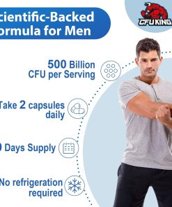 CFUKING Probiotic (500 Billion) - 60 capsules