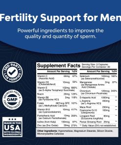 Nature's Craft Fertility Booster Men's Support - 90 capsules