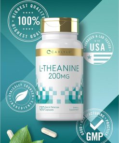 Carlyle L-Theanine (200 mg) - 120 capsules