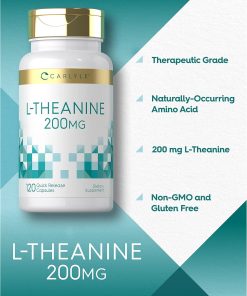 Carlyle L-Theanine (200 mg) - 120 capsules