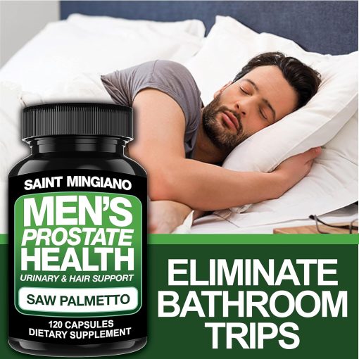 Saint Mingiano Men's Prostate Health Saw Palmetto - 120 capsules