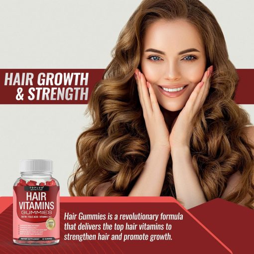 Toplux Hair Vitamins Gummies - 60 gummies