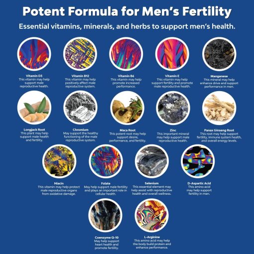 Nature's Craft Fertility Booster Men's Support - 90 capsules