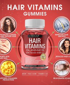 Toplux Hair Vitamins Gummies - 60 gummies