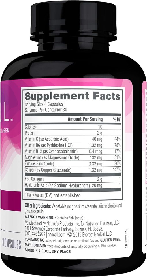 Neocell Marine Collagen - 120 capsules
