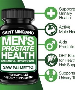 Saint Mingiano Men's Prostate Health Saw Palmetto - 120 capsules