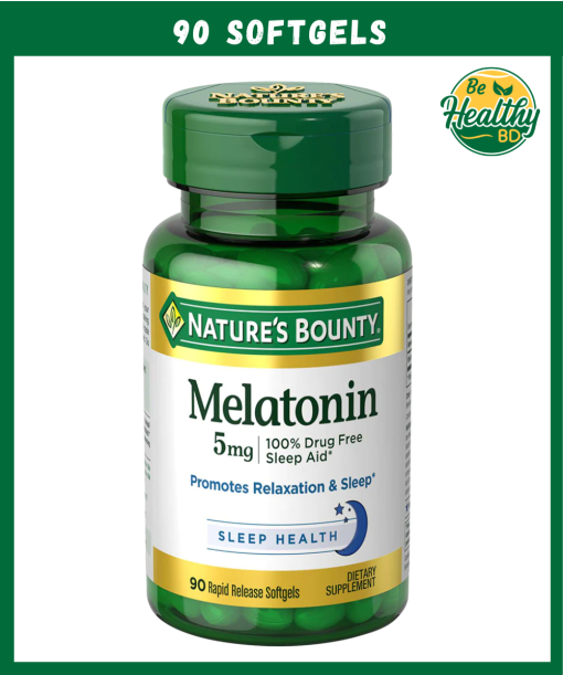 Nature's Bounty Melatonin (5 mg) - 90 softgels