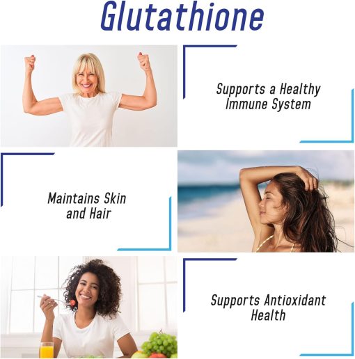 We Like Vitamins Glutathion (500 mg) Antioxidant & Detoxifier - 60 capsules