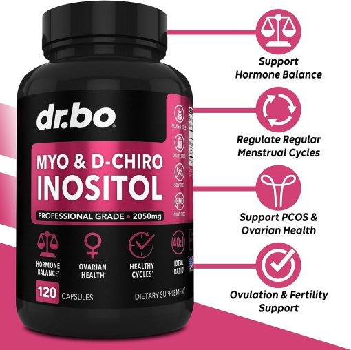 dr.bo Myo & D-Chiro Inositol (2050 mg) - 120 capsules
