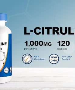Nutricost L-Citrulline (1,000 mg) - 120 capsules