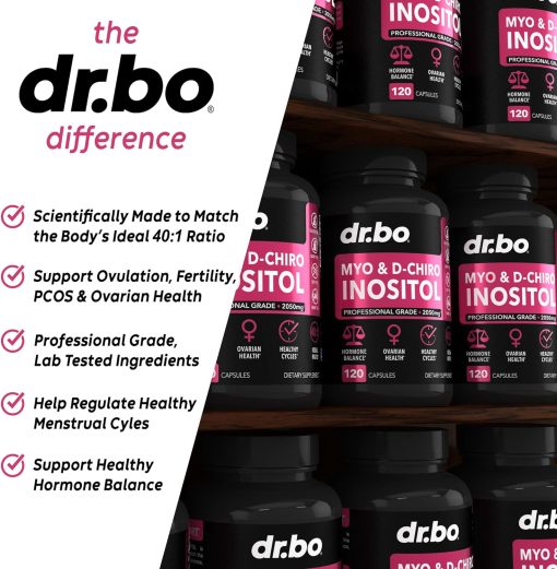 dr.bo Myo & D-Chiro Inositol (2050 mg) - 120 capsules