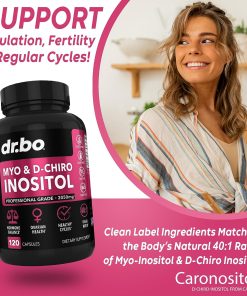 dr.bo Myo & D-Chiro Inositol (2050 mg) - 120 capsules